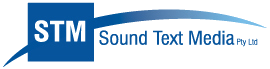 Sound Text Media Logo